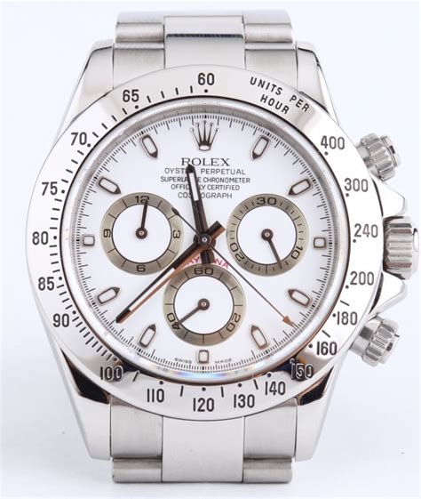 new rolex daytona steel white face|rolex daytona white gold meteorite.